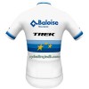 Cykeltøj + Cykelshorts 2022 Baloise-Trek Lions Europa Mesterskab Blå Hvid